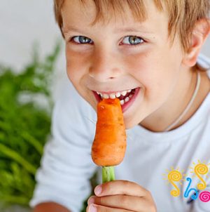 فواید هویج برای کودکان