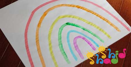 بازی-آموزشی با لگو رنگین کمان