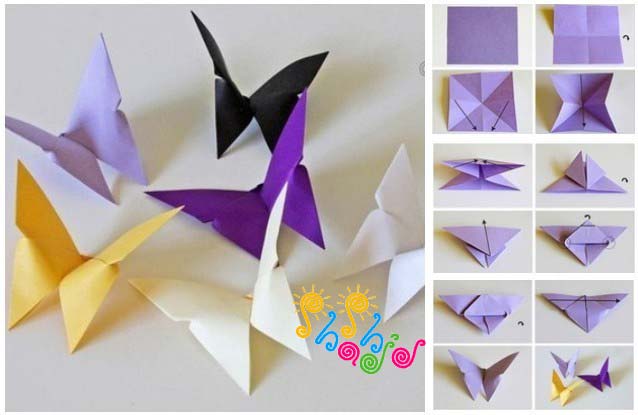 اوریگامی-پروانه