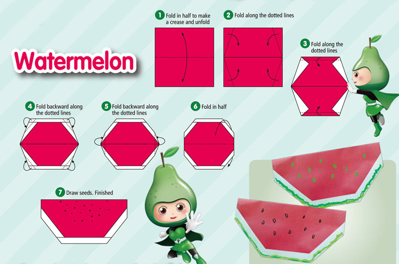 origami_water-melon